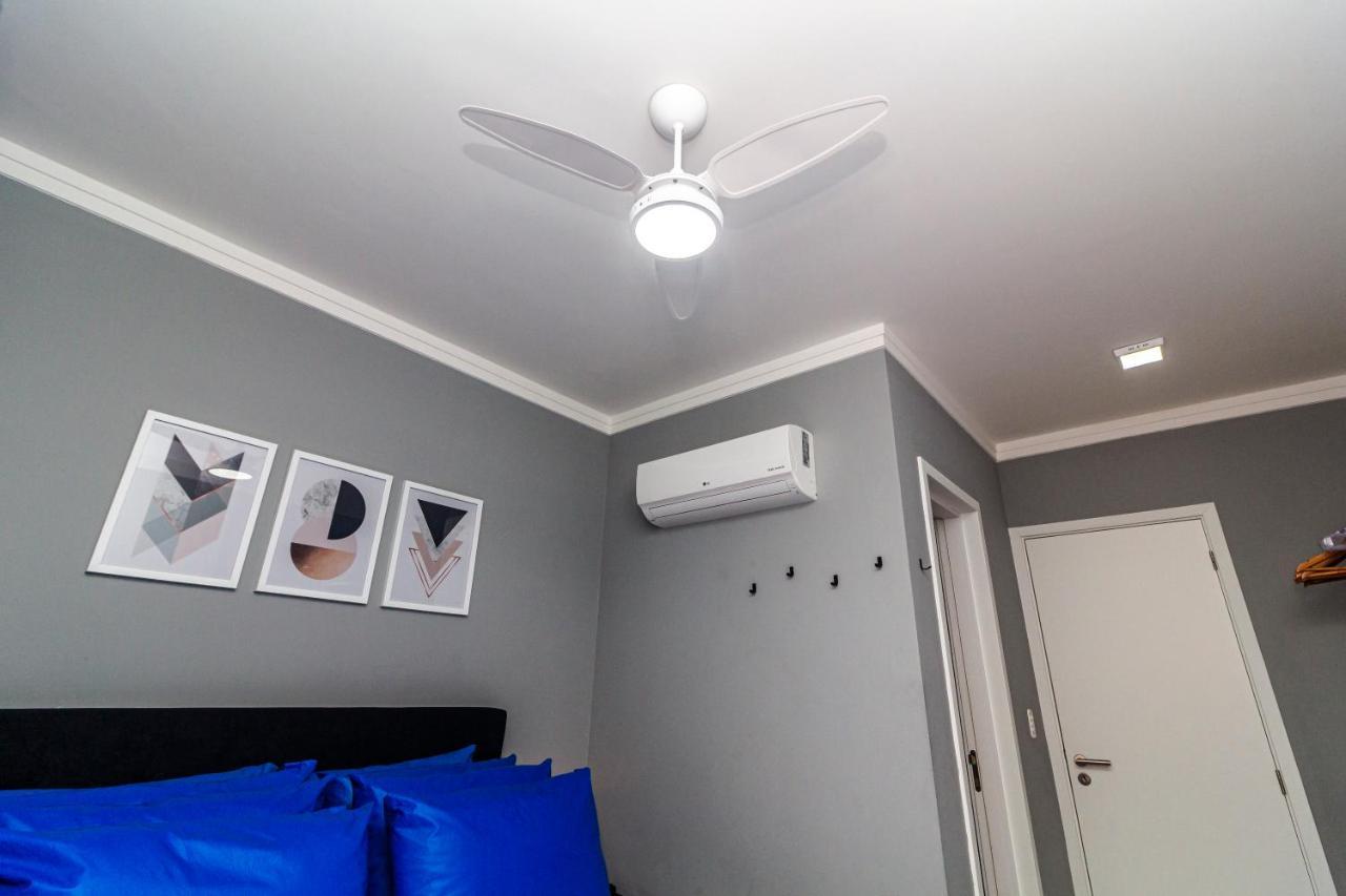 100m PRAIA do BOQUEIRÃO e CENTRO - Vista MAR - Varanda GOURMET com CHURRASQUEIRA privativa - AR CONDICIONADO em todos os ambientes - Wi-Fi 250 Mbps - Acomoda até 6 pessoas - Pet Friendly Praia Grande (Santos) Exterior foto