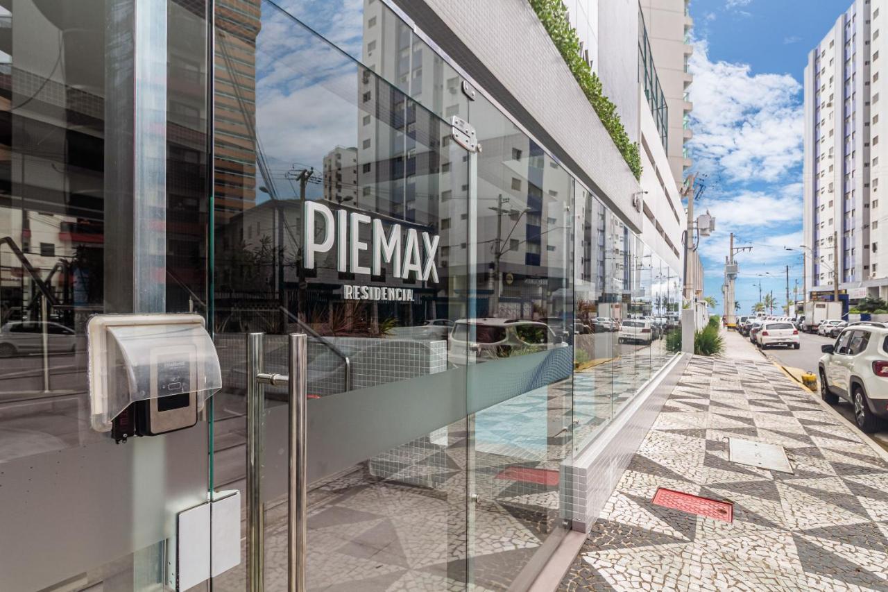 100m PRAIA do BOQUEIRÃO e CENTRO - Vista MAR - Varanda GOURMET com CHURRASQUEIRA privativa - AR CONDICIONADO em todos os ambientes - Wi-Fi 250 Mbps - Acomoda até 6 pessoas - Pet Friendly Praia Grande (Santos) Exterior foto